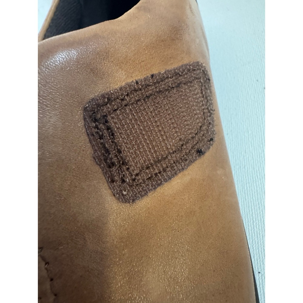 Clarks Artisan Kessa Alcove Womens 10 M Tan Leather Button Loafers 26066521 - Picture 6 of 10